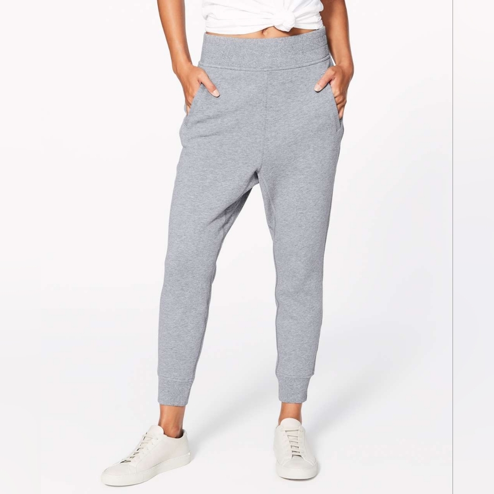 Lululemon Press Pause Jogger (25")Heathered Medium Grey